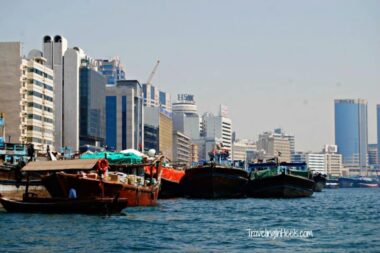 Dubai UAE Water Taxi Traditional abras
