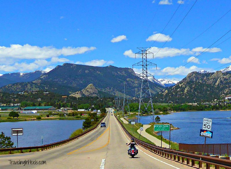 Estes Park, gateway to Rocky Mountain National Park