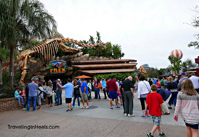 Disney Springs T-Rex is one of many popular family-friendly restaurants 