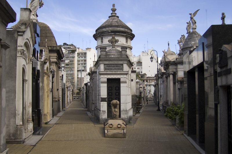 Don't miss this historic place in Buenos Aires,, the Recoleta Cemetery, one of the greatest cemeteries in the world. Photo credit: Flickr-andrewcurrie