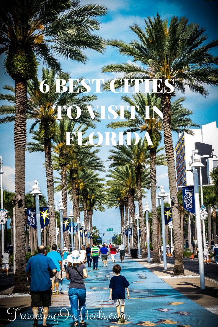 From St Petersburg to Tampa and cities in between these are the 6 best cities to visit in Florida #floridatravel #floridavacation #familyvacation #stpetersburg #tampa #miami #orlando #gainsvile #jacksonville #multigentravel