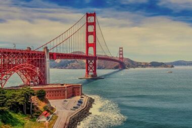 What's more Americana iconic than the Golden Gate Bridge in San Francisco, California?