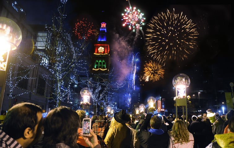 Family Friendly New Year's Eve in Denver includes their New Year's Eve firework show in downtown Denver.