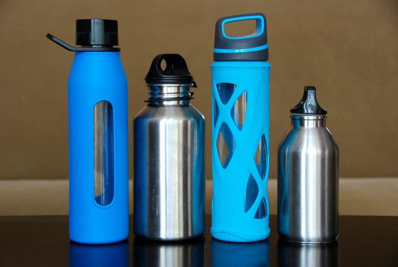 Stay healthy while traveling, by bringing your own water bootle