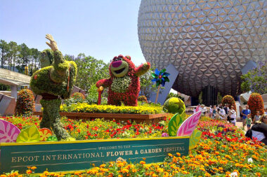 Don't miss the Epcot International Flower & Garden Festival at Walt Disney World Orlando!