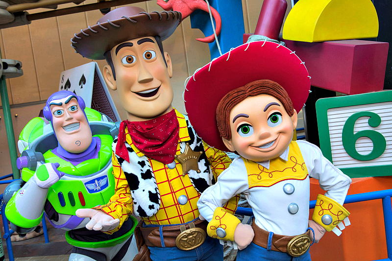 BELOVED CHARACTERS COMING TO TOY STORY LAND AT WALT DISNEY WORLD RESORT (LAKE BUENA VISTA, Fla.) – Buzz Lightyear, Sheriff Woody and Jessie the Yodeling Cowgirl from Disney•Pixar’s “Toy Story” films will interact with guests in the new Toy Story Land when it opens June 30 at Disney’s Hollywood Studios in Lake Buena Vista, Fla. This new 11-acre land will transport Walt Disney World guests into the adventurous outdoors of Andy’s backyard where they will feel like they have shrunk to the size of a toy. (David Roark, photographer)