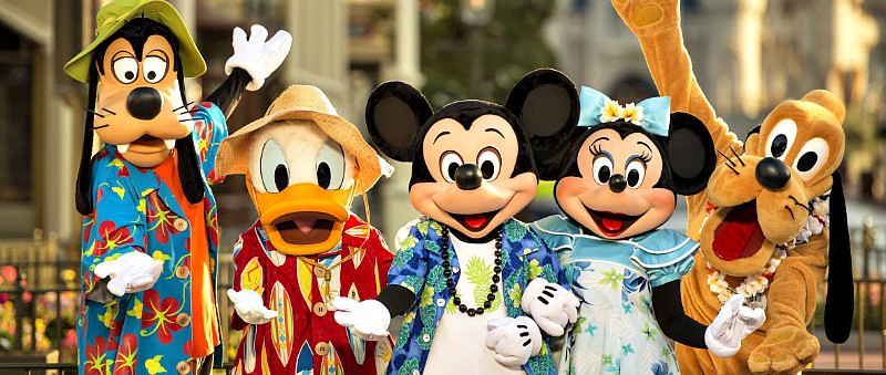 Hello Mickey - you so fine! And Minnie, Donald, Goofy Pluto...Welcome to Walt Disney World Summer 2018