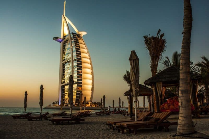 If you're planning luxury vacations, they must include luxury hotels, such as this over-the-top 7-star Burj Al Arab Jumeirah in Dubai.