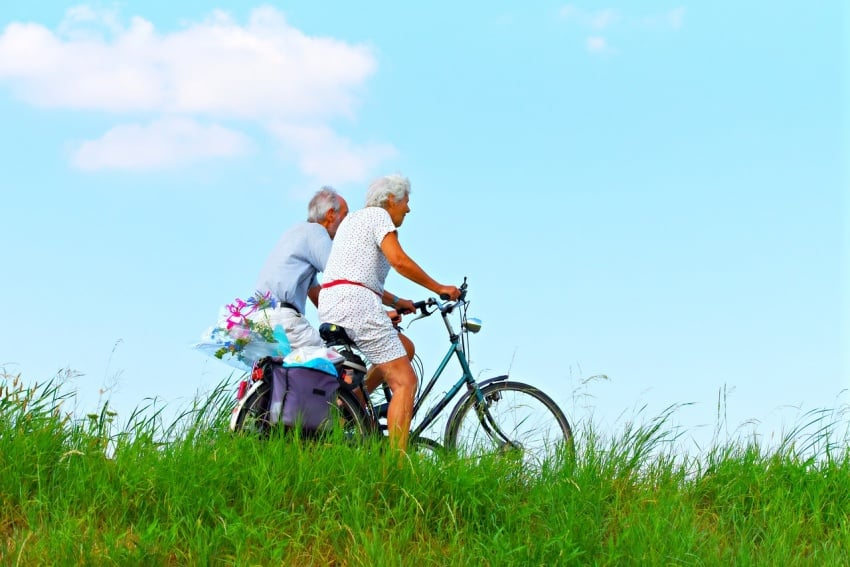 Get back on that bicycle and stay active after 50. Or rent bikes when traveling to explore your destination.