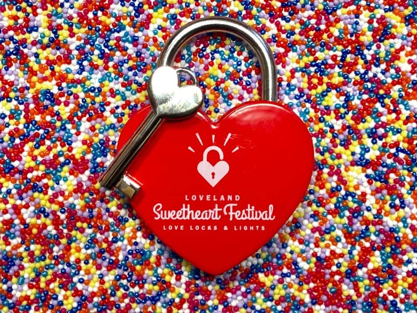 Find romance and fun with the Loveland Sweetheart Festival – Love Locks and Lights.