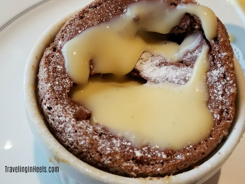 One of the best first time cruise tips is to sample all the dining options, and indulge! Like I did on the Regent Seven Seas Baltic Sea Cruise and their amazing souffles.