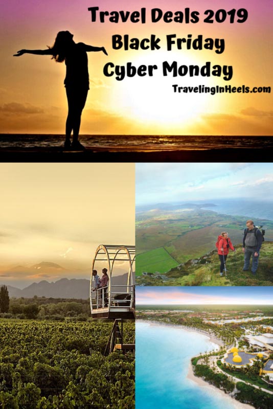 Ready. Set. Travel Deals! Preview and then get ready to travel with these Black Friday Travel Deals 2019 into Cyber Monday #BlackFridaytraveldeals #CyberMondayTravelDeals #traveldeals