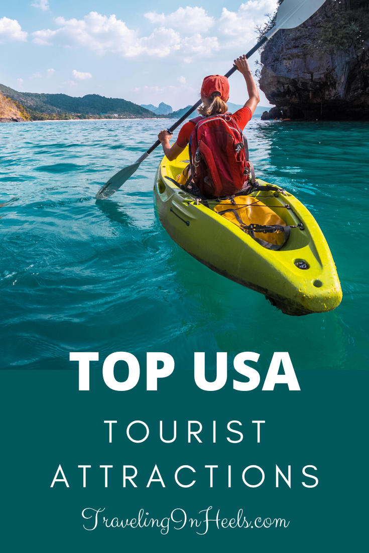 From New York City to California, national parks to Hollywood, these are the top USA tourist attractions for first time visitors #topusaattractions #usaattractions #usattractions #unitedstatestravel #familyvacation #multigentravel
