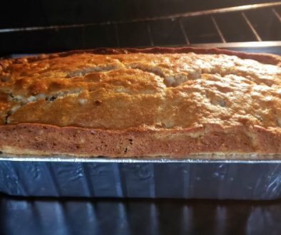 The smell of baking banana bread will warm your kitchen and your family'heart.