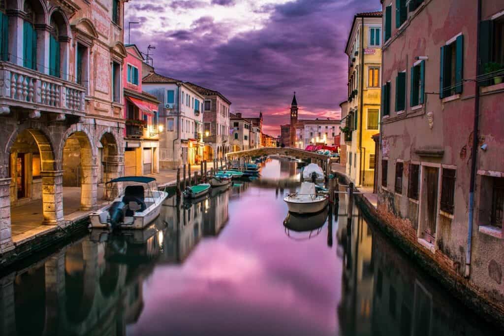The Grand canal is one of many reasons to visit romantic Venice, Italy
