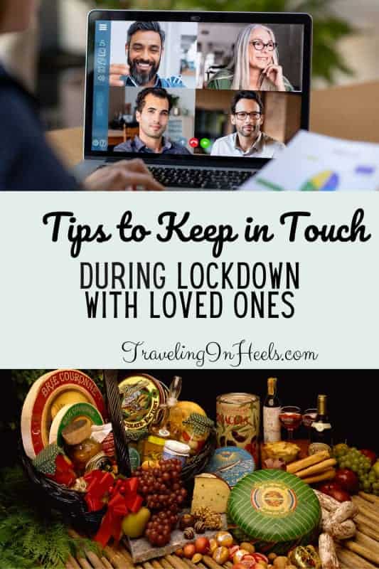From gift boxes to video calls with loved ones, tips to keep in touch during lockdown -- or any time. #keepintouch #keepintouchduringlockdown #longdistancegifts