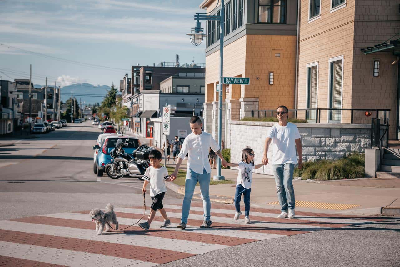 Keep your family safe when traveling by teaching your kids basic pedestrian safety tips