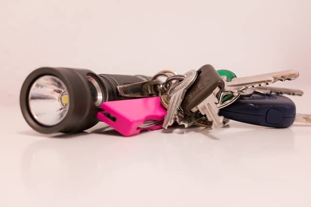 Pack a spare key and a flashlight for your family road trip.