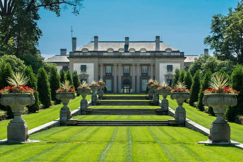 Nemours Estate comprises an exquisite, 77-room Mansion, the largest formal French gardens in North America, a Chauffeur's Garage housing a collection of vintage automobiles, and 200 acres of scenic woodlands, meadows and lawns